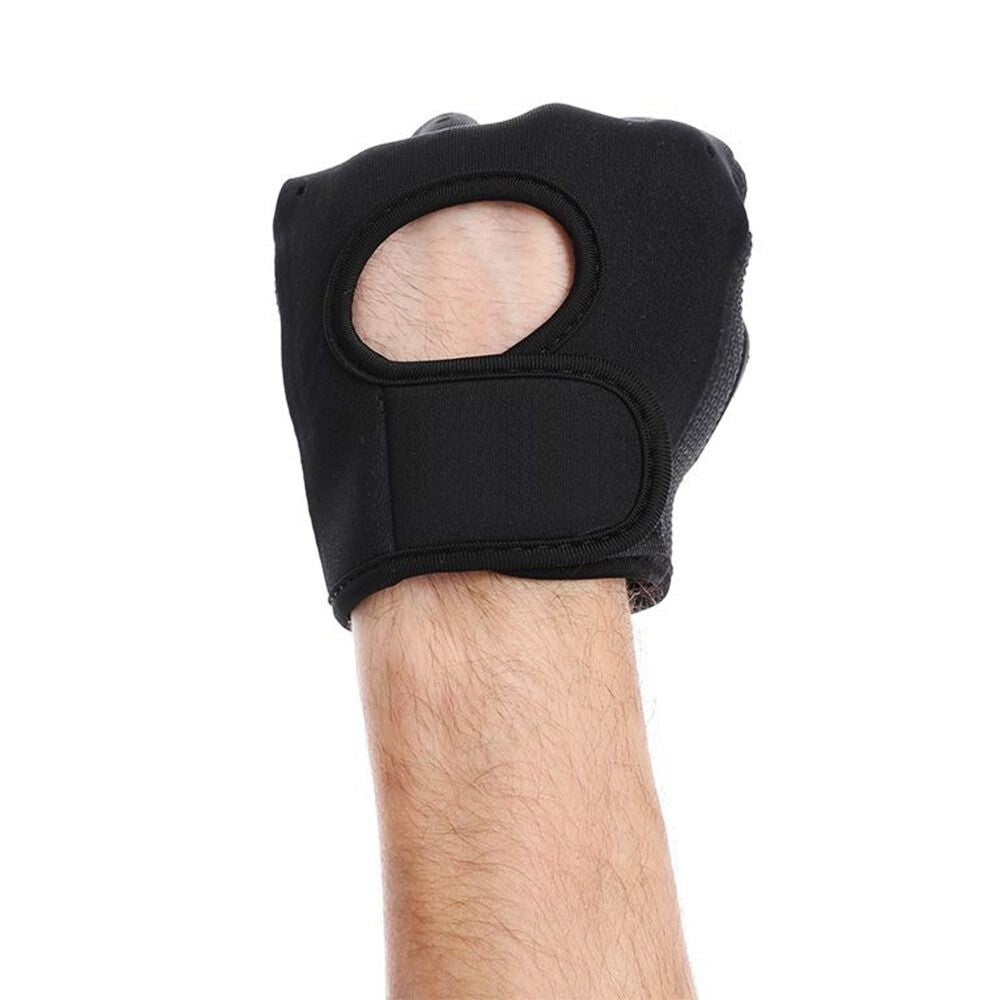 Women Men Half Finger Work Out Gym Gloves Sport Weight Lifting Exercise Fitness
