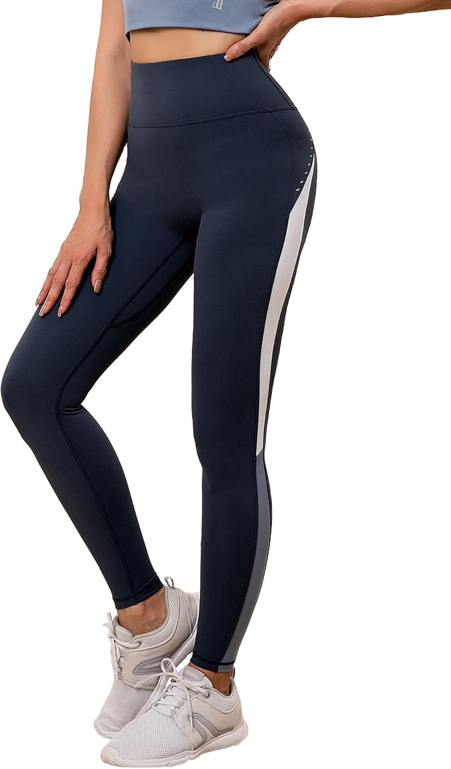 Workout Gym Leggings Yoga Pants for Women High Waisted Tummy Control Non See through Running